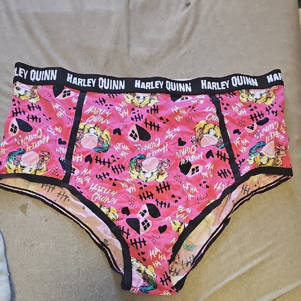 Harley Quinn Pink Graphic Underwear